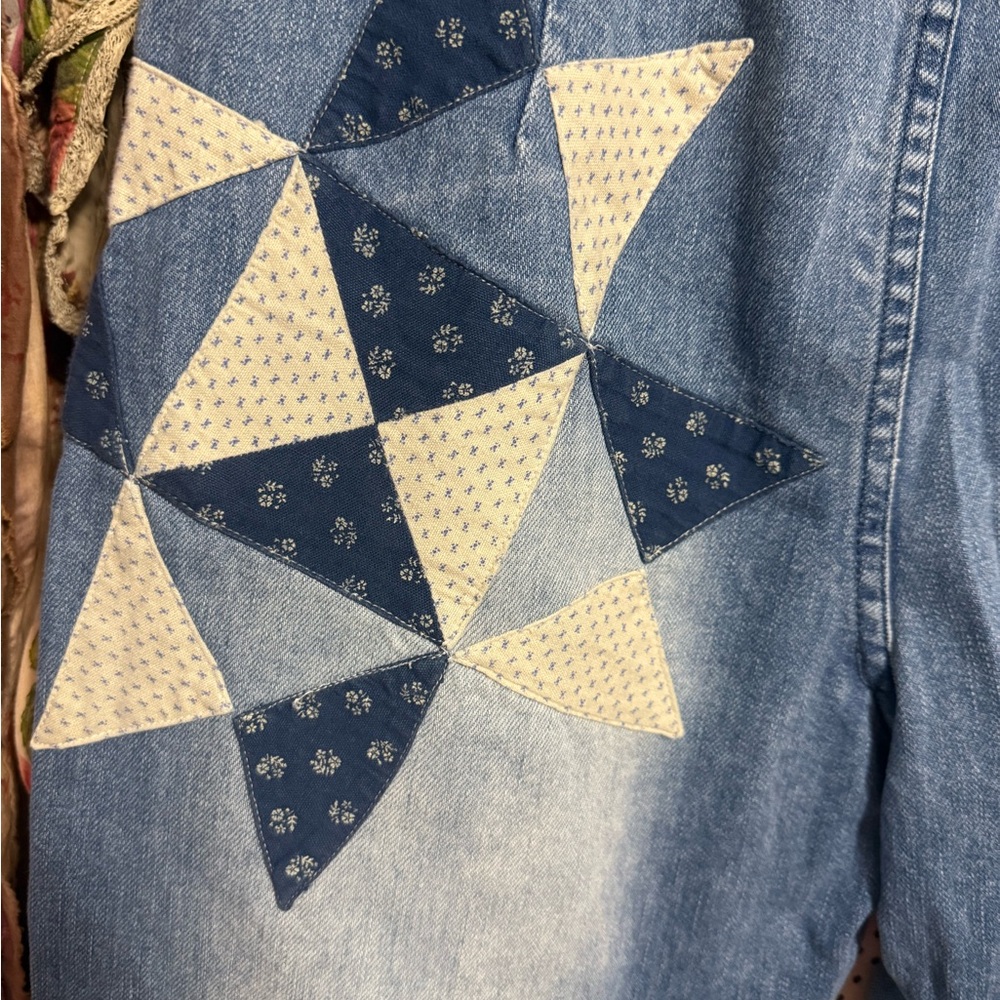 Free people patchwork jeans - Picture 5 of 9